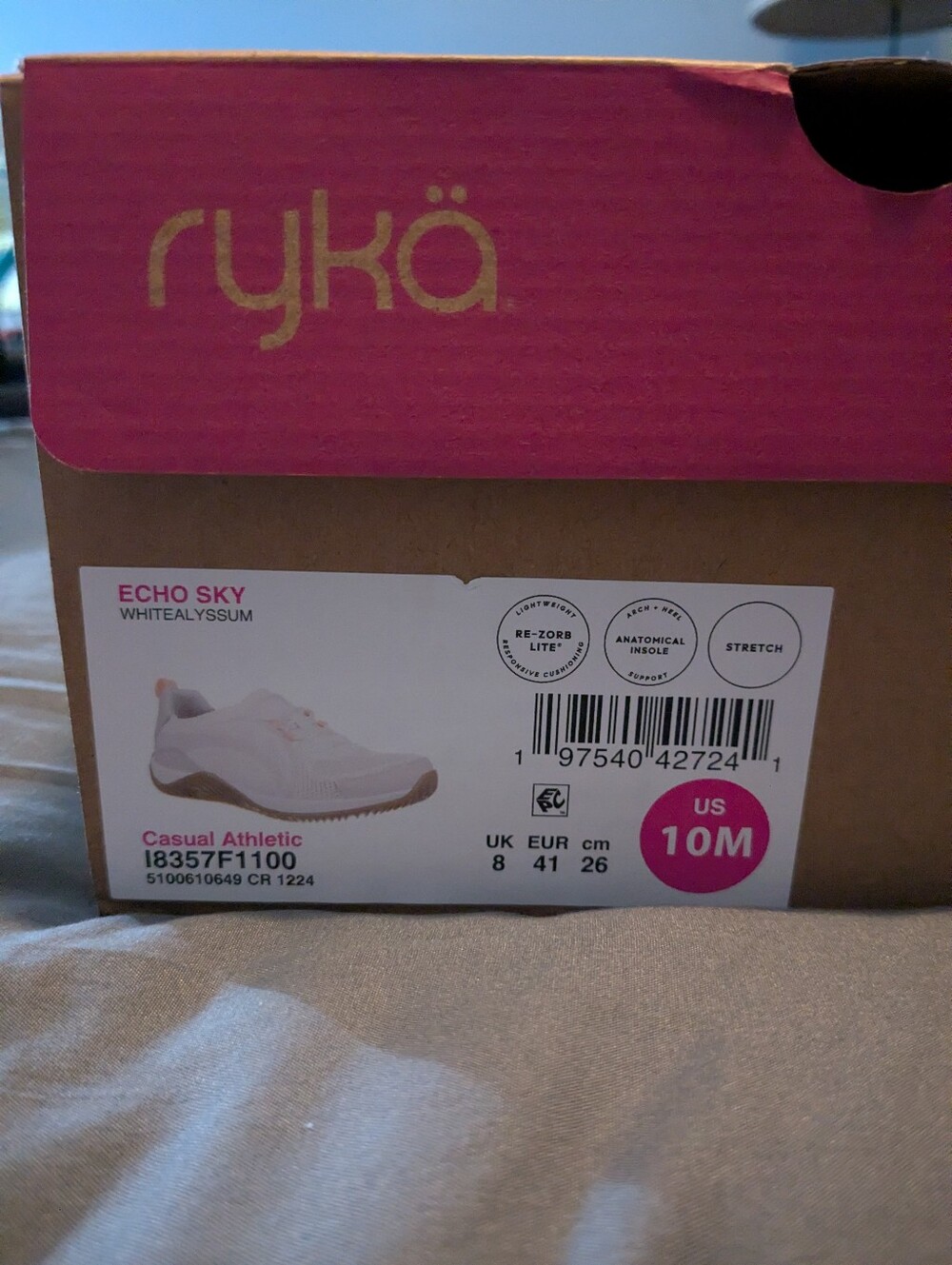 Ryka Women's Knit Slip-On Sneakers - Picture 5 of 5